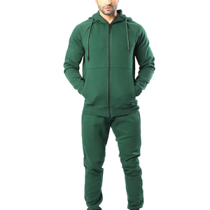 New Arrival 2025 Wholesale Factory Manufacturer Hoodie Tracksuits Wholesale Price Men Two Pieces Tracksuit Set - Product Image 1