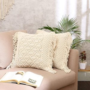 Funda de almohada de macramé para sofá, sofá, cama, granja, silla, comedor, Patio, exterior, coche, OEM, venta al por mayor - Product Image 6