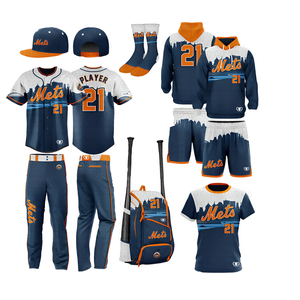 Custom Baseball Team Wear Teams Deal Packages <b>Sublimated</b> <b>Hoodie</b> Jacket Shorts Backpack - Product Image 5