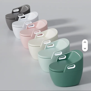 2025 New Design Ceramic Wall-mounted Bidet Warm Air Drying Modern Automatic Flushing Intelligent <b>Remote</b> <b>Control</b> Smart Toilet - Product Image 2