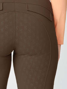 Pantalones de montar estirables de cintura alta para mujer, cómodos, duraderos, con elegantes conjuntos y accesorios ecuestres de bolsillo - Product Image 5