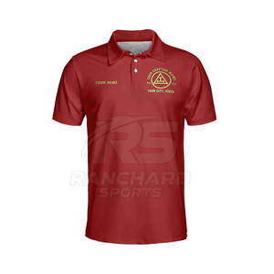 Camiseta Polo Masónica, Ropa Aprobada por los Miembros, Camiseta Polo Masónica Transpirable de Manga Corta - Product Image 2