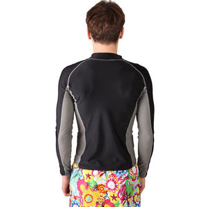 Top de compresión de secado rápido para hombre, manga larga, protector de erupción, secado rápido, estirable, deportes, natación, Rashguard, sublimado, MMA, gimnasio, Top para adultos - Product Image 4