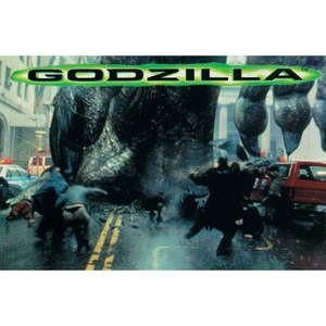 Carte postale d'anniversaire Godzilla en papier - Product Image 1