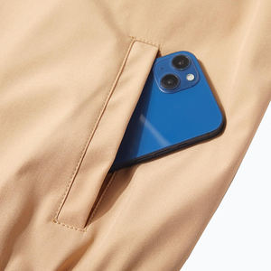 Chaqueta Bomber Cortavientos de Moda Casual para Hombre Otoño 2026 con el Mejor Diseño, Chaqueta Bomber Naranja para Hombre, Servicio OEM Personalizado - Product Image 3