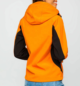 Veste en toile Softshell pour hommes, imprimé à carreaux, coupe-vent, vêtements d'extérieur chauds et imperméables pour la randonnée, doublés en polaire légère - Product Image 3