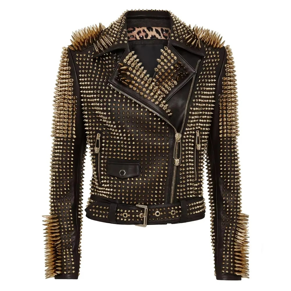 Women-Custom-Golden-Studded-