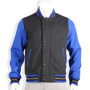 Veste polaire unisexe de haute qualité en chenille Patch Varsity CollegeBaseballjacket du fabricant personnalisé pour hommes expédition DDP - Product Image 1
