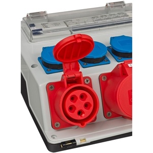 กล่องจ่ายไฟติดผนังพลาสติก BRENNENSTUHL แบบ 5 ขั้ว 1xCEE 16A 1xCEE 32A 4x230V CEE-32 อุปกรณ์จ่ายไฟ - Product Image 3