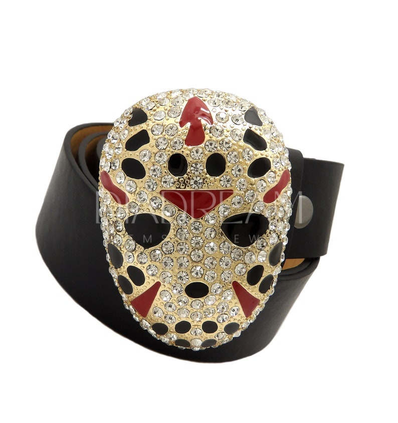 iced out belt buckles