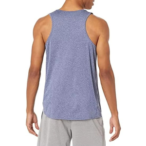 Camiseta sin Mangas Transpirable Personalizada con Logotipo para Hombre, para Gimnasio, Fitness, Yoga, Entrenamiento, Servicio OEM de Alta Calidad - Product Image 3