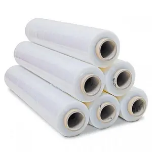 Hoge Kwaliteit Film Stretch Film Jumbo Roll Hand Stretch Folie Pe Met Verschillende Maten