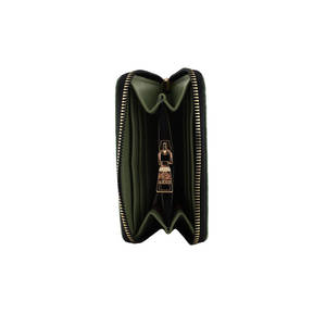 Cartera de cuero de vaca con estampado de menta - Product Image 2