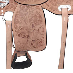 Handmade tiếng Anh-loại Phương Tây yên Bộ dụng cụ thiết kế da với vú tổng hợp dây cương cho đua thùng và cưỡi ngựa - Product Image 5