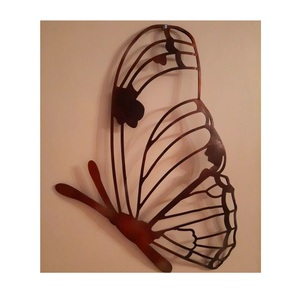 Elegante arte de pared de metal de hierro forjado con patrones abstractos cortados con láser perfectos para mejorar interiores sofisticados - Product Image 3