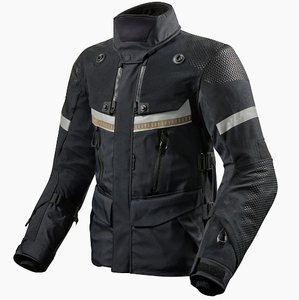 Chaquetas de motocicleta a prueba de viento impermeables transpirables personalizadas para hombres-Protección anti-UV de secado rápido de manga completa - Product Image 1