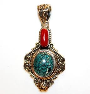 Colgante de estilo religioso de cristal de Plata de Ley 925 Unisex de alta calidad, joyería nepalí, piedras preciosas naturales, ocasiones de regalo para fiestas - Product Image 6