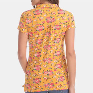 Camisetas de sublimación transpirables y de talla grande para mujer Camisetas de sublimación de Venta caliente hechas en Pakistán - Product Image 4