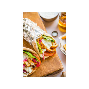 Shawarma de pollo disponible a granel para distribuidores globales de Servicios de Alimentos - Product Image 1