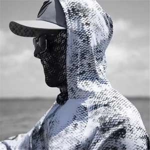 Camisetas de Pesca UV Personalizadas al por Mayor, Fabricante OEM, Proveedor, Camiseta de Poliéster de Alto Rendimiento, Marca Privada, Producción en Masa - Product Image 5
