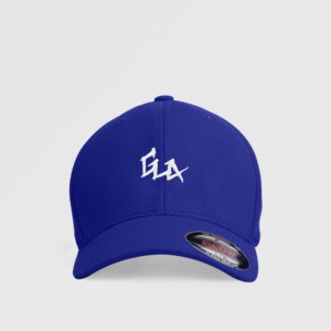 Casquette Pro Profile GA respirante bleue pour le sport - Product Image 1