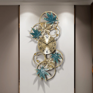 Ak Laiton Creative Grande Horloge Murale En Métal Simple Silencieux Horloge Murale Décorative Pour La Décoration Intérieure - Product Image 4