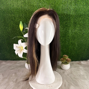 13x6 HD para máquina frontal de encaje trama doble Super doble dibujado Remy extensiones humanas peluca rubio miel resaltado alisado - Product Image 2