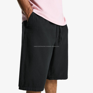 Short de jogging d'entraînement en coton 100% coton de haute qualité pour homme, short décontracté en éponge française, short de survêtement - Product Image 1