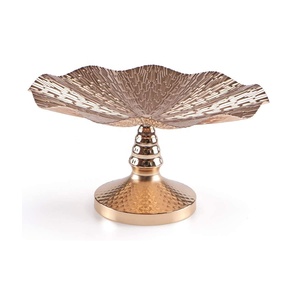 Tazón de madera con Pedestal para fruta, cuenco redondo de almacenamiento elevado para centro de mesa de boda y Decoración de mesa - Product Image 6