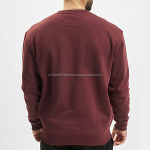 เสื้อกันหนาวผ้าฝ้ายโพลีเอสเตอร์คอเสื้อแบบหนาเสื้อกันหนาวเฟรนช์เทอร์รี่พิมพ์โลโก้ได้ตามต้องการความละเอียด370 GSM - Product Image 2