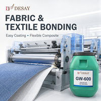 GW-600 Liant polymère VAE flexible pour lamination de films plastiques, feuilles métalliques et divers substrats