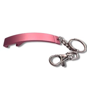 Regalo promocional Logotipo de impresión personalizado llavero de aluminio abridor de botellas de cerveza llavero - Product Image 2