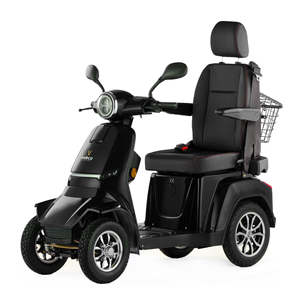 Scooter Eléctrico para Adultos Mayores, 4 Ruedas, Plegable, Alto Rendimiento, Largo Alcance, Seguro, Cómodo, OEM ODM Disponible, 500W, Impermeable - Product Image 5