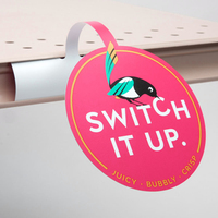 Exhibidores de PVC POP Personalizados OEM ODM, Tiras Publicitarias para Supermercados, Duraderas, Fáciles de Instalar, Colores/Logotipos Personalizados