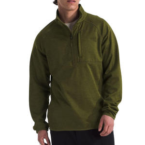 Sweat-shirt streetwear personnalisé 2026 avec logo, sweat-shirt technique à demi-zip de haute qualité pour homme, fabriqué sur mesure - Product Image 1