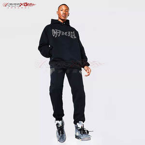 Chándal de diamantes de imitación para hombre con brillo reflectante y ajuste deportivo para baile o puesta en escena, chándal de diamantes de imitación para hombre - Product Image 1