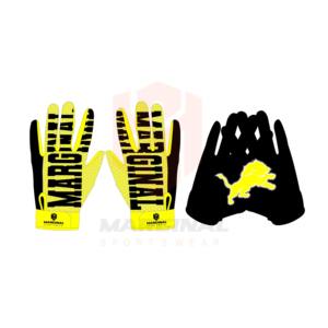 2026 Custom Design High Quality Lightweight Fully Customizable Professional American Football Gloves Full Finger Hand Grips - Product Image 6