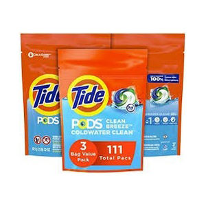 Cápsulas de Detergente Líquido para Lavandería Tide PODS, 76 Unidades, Compatible con HE, Poderoso 3 en 1, Limpieza en un Solo Paso, Fragancia a Jazmín - Product Image 3