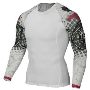 Vêtements de sport, design unique, logo personnalisé, prix bas, léger, rashguard pour hommes, entraînement, nouveau, vente chaude, rashguard personnalisé pour hommes - Product Image 1