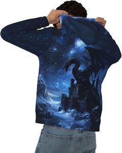 <b>Mens</b> Heavyweight Fleece Hoodie Custom Casual Winter <b>Pullover</b> - Product Image 4