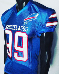 Uniforme de football américain personnalisé en gros qualité unique haut à séchage rapide avec une nouvelle caractéristique respirante - Product Image 2