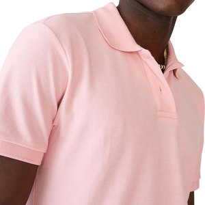 Chemises polo pour hommes en coton respirant, nouvelle conception estivale, anti-froissement, séchage rapide, unies, 100% coton, entièrement personnalisables - Product Image 5