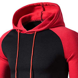 Survêtement d'hiver grande taille pour hommes High Street Style à manches longues Active Wear Sweat à capuche respirant thermique solide motif grande taille - Product Image 3