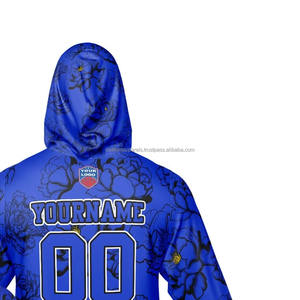 Sudaderas con Capucha Sublimadas con Logotipo Personalizado para Hombre, Sudadera de Forro Polar 100% Poliéster, Sudadera con Capucha Estampada Extra Grande, Servicio OEM - Product Image 5