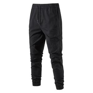 100% Cotton <b>Mens</b> <b>Trouser</b> From Pakistan Sports Clothes <b>Men</b> Washed Blank Pure Color Hip Hop - Product Image 6