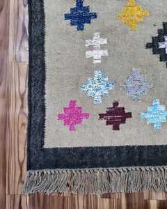 Ensemble de tapis en polyester fait main élégant et stylé Décoration d'intérieur Design de tapis - Product Image 6