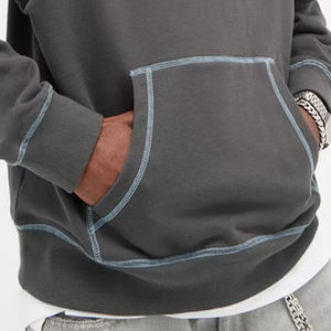 Sudadera con Capucha Deportiva de Invierno para Hombre, de Secado Rápido, para Entrenamiento Atlético, con Impresión Digital y Logotipo Personalizado al por Mayor - Product Image 6