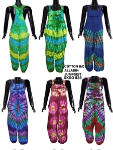 Boho Aladdin ชุดจั๊มสูทผ้าฝ้ายแฟชั่นใหม่ | ดีไซน์กระดุม | น้ำหนักเบาและใส่สบายสำหรับเครื่องแต่งกายทุกวันหรือฤดูร้อน - Product Image 2