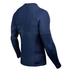 2025 New Spring Men's Sports Wear Hot Selling Breathable Rash Guard Custom Color Quick-Drying <b>Long</b> <b>Sleeve</b> Compressed Shirts - Product Image 3