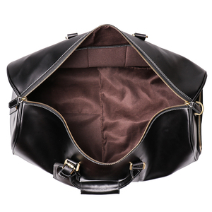 Bolsa de Viaje de Cuero Personalizada DERVO INTERNATIONAL INDUSTRY DII-2701 con Compartimento Impermeable para Deportes, Gimnasio y Zapatos - Product Image 4